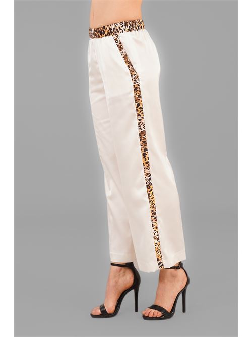 Pantalone in raso GM by Gai Mattiolo | GM2944PANNA